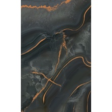 Vallelunga Grandiosa 02VGR28071L Preziosa Onice Nero Rame B Lusso keramisch graniet 120x280 cm, Italië, marmerlook - foto 1 - foto 1