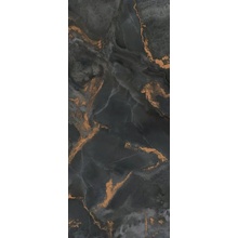 Vallelunga Grandiosa 02VGR28072L Preziosa Onice Nero Rame C Lusso keramisch graniet 120x280 cm, Italië, marmerlook - foto 1 - foto 1