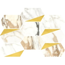 Vallelunga Luce С000532885 6001278_LuceOroSat.Esag.Dec.Oro Mosaik 26x35 cm, Italien, gold und edelmetalle - Foto 1 - Foto 1