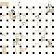 Vallelunga Luce 6001263 Oro Satin Basket Mosaic 30x30 cm, Italy - photo 1 - photo 1