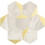 Vallelunga Nolita С000478478 6001117_EsagonaTri.LussoOro Mozaik 28x30 cm, Italien, guld og ædelmetaller - foto 1 Vallelunga Nolita С000478478 6001117_EsagonaTri.LussoOro Mozaik 28x30 cm, Italien, guld og ædelmetaller - foto 1