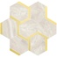 Vallelunga Nolita С000478480 6001119_EsagonaBac.SatinOro Mozaik 28x30 cm, Italien, guld og ædelmetaller - foto 1 Vallelunga Nolita С000478480 6001119_EsagonaBac.SatinOro Mozaik 28x30 cm, Italien, guld og ædelmetaller - foto 1