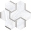 Vallelunga Nolita С000478481 6001120_EsagonaBac.SatinPlatino Mosaic 28x30 cm, Italy, gold and precious metals - photo 1