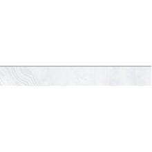 Vallelunga Nolita 6001025 Bianco Satin Batt. baseboard 8x60 cm, Italy, marble look - photo 1 - photo 1