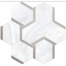 Vallelunga Nolita 6001120 Esagona Bacchetta Bianco Platinum Mosaic 28x30 cm, Italy - photo 1 - photo 1
