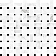 Vallelunga Nova С000526871 6001167_NovaBasketSatin30X30 Mosaico 30x30 cm, Italia, altri tipi di marmo - foto 1 - foto 1