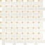Vallelunga Tino С000617912 02TINMB10S_MosBasketOroTinoBiancoSatinEvo Mosaic 30,1x30,1 cm, Italy, gold and precious metals - photo 1 Vallelunga Tino С000617912 02TINMB10S_MosBasketOroTinoBiancoSatinEvo Mosaic 30,1x30,1 cm, Italy, gold and precious metals - photo 1