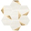 Vallelunga Tino С000617918 02TINMET10S_MosEsaT7OroTinoBiancoSatinEvo Mozaïek 24,6x25,6 cm, Italië, goud en edelmetalen - foto 1