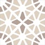 Valmori Hydraulicart С000548847 desert flo pattern 2 gres porcelánový 20x20 cm, Itálie, hydraulika - fotografie 1