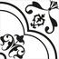 Valmori Hydraulicart С000548835 b&w flo pattern 10 porcelain tile 20x20 cm, Italy, hydraulic - photo 1