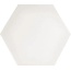 Valmori Le Crete Classic С000279679 HEXAGON TERRA BIANCA 17,5*20 porcelain tile 17,5x20 cm, Italy, monochrome - photo 1