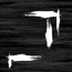 Valmori Maioliche С000548892 crosswords tiles nero assolutto graffiti 1 porcelain tile 60x60 cm, Italy - photo 1