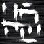 Valmori Maioliche С000548893 crosswords tiles nero assolutto graffiti 2 porcelain tile 60x60 cm, Italy - photo 1