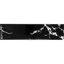 Valmori Marbleous С000369854 Night 7,5*30_WavedGlossy azulejo de parede 7,5x30 cm, Itália, estatuário - foto 1 - foto 1