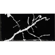 Valmori Marbleous С000369852 Night 7,5*15_WavedGlossy azulejo de parede 7,5x15 cm, Itália, estatuário - foto 1 - foto 1