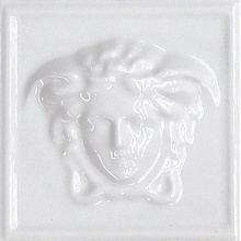 Versace Emote Medusa 3D Avorio 262670 Insert 10x10 cm, Italy, wallpaper  - photo 1 - photo 1