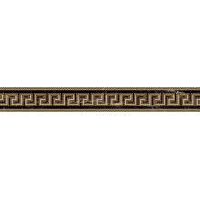 Versace Emote 262682 Fascia Sabbiata Nero Amasanta Border 10x78 cm, Italy, wallpaper  - photo 1 - photo 1