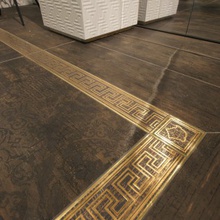 Versace Eterno 26,5x180, geglazuurd keramisch graniet, Italië, hout - interieurfoto 1 - foto 2