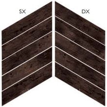 Versace Eterno Mosaico Chevron Brown Mosaico 40x40 cm, Italia, effetto legno - foto 1 - foto 1