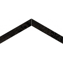 Versace Eterno Ins. Dec. Chevron Carbon Decorazione 7,6x45 cm, Italia, effetto legno - foto 1 - foto 1