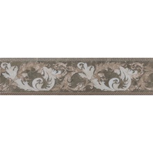 Versace Marble 240236 Fascia Barocca Grigio Lev Rand 14,4x58,5 cm, Italië, behang  - foto 1 - foto 1