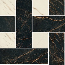 Versace Marble 240451 Chest Nero/Bianco Mozaïek 29,1x29,1 cm, Italië, mozaieklook - foto 1 - foto 1