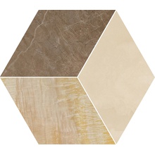 Versace Marble 240461 T3 L Marrone-Oro-Beige Mozaïek 39x45 cm, Italië, mozaieklook - foto 1 - foto 1