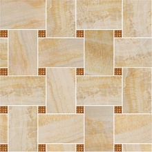 Versace Marble 240511 Mosaico Intreccio Oro Swarov. Oro Decoratie 29,1x29,1 cm, Italië, mozaieklook - foto 1 - foto 1