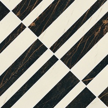 Versace Marble 240521 Mosaico Optical Nero/Bianco Decoratie 58,5x58,5 cm, Italië, mozaieklook - foto 1 - foto 1