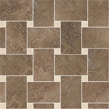 Versace Marble 240536 Mosaico Intreccio Marrone/Beige Decoratie 29,1x29,1 cm, Italië, mozaieklook - foto 1 - foto 1