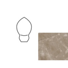 Versace Marble Rac. Torello Marrone 240787 Inzetstuk 2x4 cm, Italië - foto 1 - foto 1
