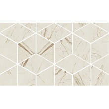Versace Marble Mosaico T3-3D Bianco 240831 Mozaïek 17x29,1 cm, Italië, mozaieklook - foto 1 - foto 1