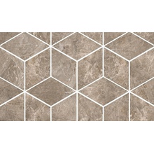 Versace Marble Mosaico T3-3D Grigio 240836 Mozaïek 17x29,1 cm, Italië, mozaieklook - foto 1 - foto 1