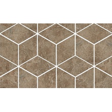 Versace Marble Mosaico T3-3D Marrone 240837 Mozaïek 17x29,1 cm, Italië, mozaieklook - foto 1 - foto 1