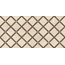 Versace Emote С000396110 02625450_IntreccioCrema-Marro Decor 39x78 cm, Italy, other types of marble - photo 1