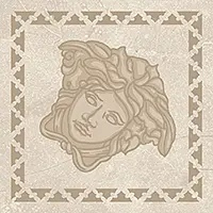 Versace Emote С000396177 02627210_Tozz.Sabb.CremaMarfi Декор 10x10 см, Италия, прочие виды мрамора - фото 1 Versace Emote С000396177 02627210_Tozz.Sabb.CremaMarfi Декор 10x10 см, Италия, прочие виды мрамора - фото 1