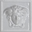 Versace Emote С000396162 02626720_Medusa3DGrigio Декор 10x10 см, Италия - фото 1 Versace Emote С000396162 02626720_Medusa3DGrigio Декор 10x10 см, Италия - фото 1