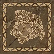 Versace Emote С000396132 02625930_TozzettoPulpisMarro Dekor 10x10 cm, Włochy, inne rodzaje marmuru - zdjęcie 1 - zdjęcie 1