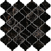Versace Emote С000396143 02626220_Mos.Arab.Dec.NeroAma Mozaika 35x35 cm, Włochy, inne rodzaje marmuru - zdjęcie 1 - zdjęcie 1
