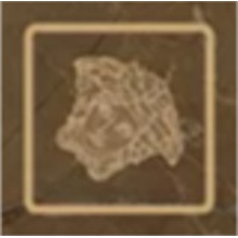 Versace Emote 262583 Tozzetto Pulpis Marrone Insert 4x4 cm, Italy, stone  - photo 1 - photo 1