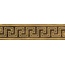 Versace Eterno С000441215 0263041_Fas.GrecaOroBrown Decoração 20x80 cm, Itália, ouro e metais preciosos - foto 1 Versace Eterno С000441215 0263041_Fas.GrecaOroBrown Decoração 20x80 cm, Itália, ouro e metais preciosos - foto 1