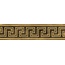 Versace Eterno С000441214 0263040_Fas.GrecaOroCarbon Dekor 20x80 cm, Włochy, złoto i metale szlachetne - zdjęcie 1