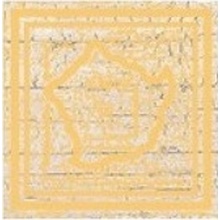 Versace Eterno G0263172 Tozzetto Medusa Oro White Inserto 6,7x6,7 cm, Italia, effetto pietra  - foto 1 - foto 1