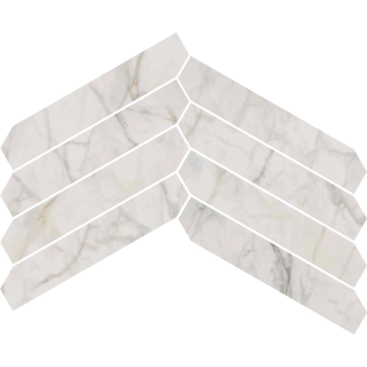 Versace Harmony 0030032 STRIP CALACATTA LINCOLN ANT. 3D RETT Mosaik 25x47,8 cm, Italien, calacatta - Foto 1 Versace Harmony 0030032 STRIP CALACATTA LINCOLN ANT. 3D RETT Mosaik 25x47,8 cm, Italien, calacatta - Foto 1