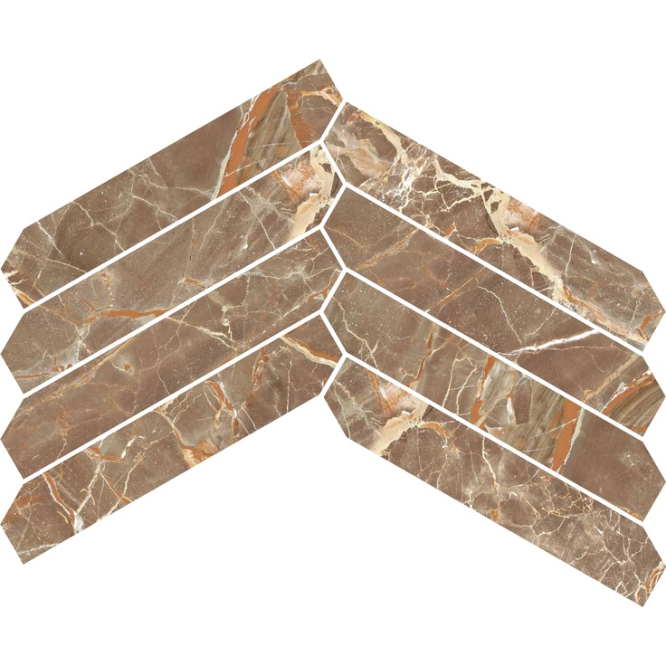 Versace Harmony 0030134 STRIP CARAVAGGIO CARAMEL ANT. 3D RETT Mosaic 25x47,8 cm, Italy, other types of marble - photo 1 Versace Harmony 0030134 STRIP CARAVAGGIO CARAMEL ANT. 3D RETT Mosaic 25x47,8 cm, Italy, other types of marble - photo 1