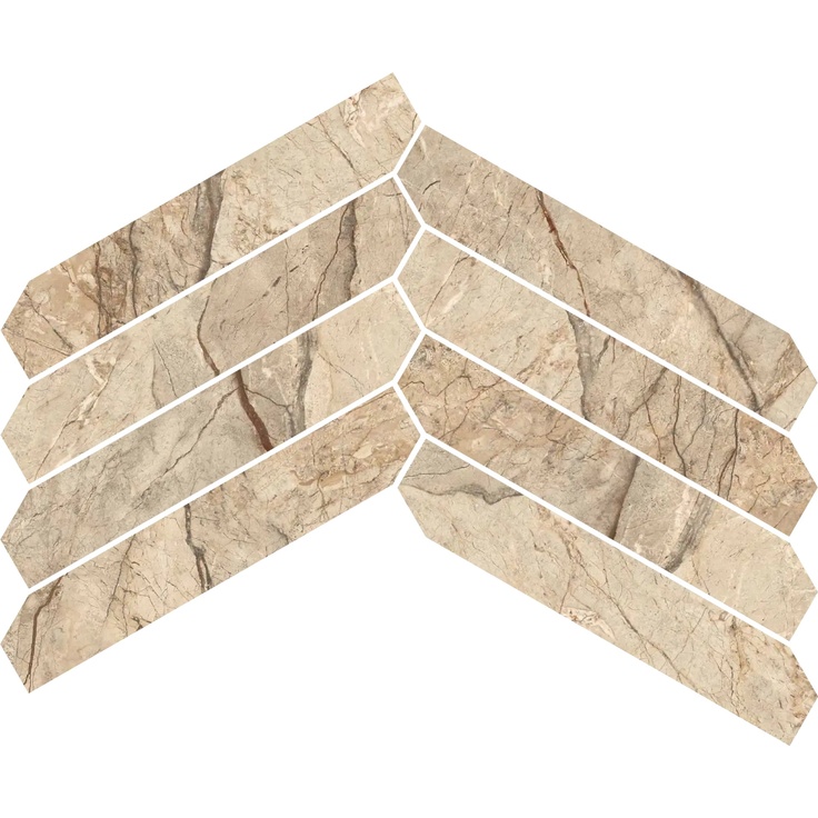 Versace Harmony 0030133 STRIP DESERT STORM ANT. 3D RETT Mosaic 25x47,8 cm, Italy, other types of marble - photo 1 Versace Harmony 0030133 STRIP DESERT STORM ANT. 3D RETT Mosaic 25x47,8 cm, Italy, other types of marble - photo 1