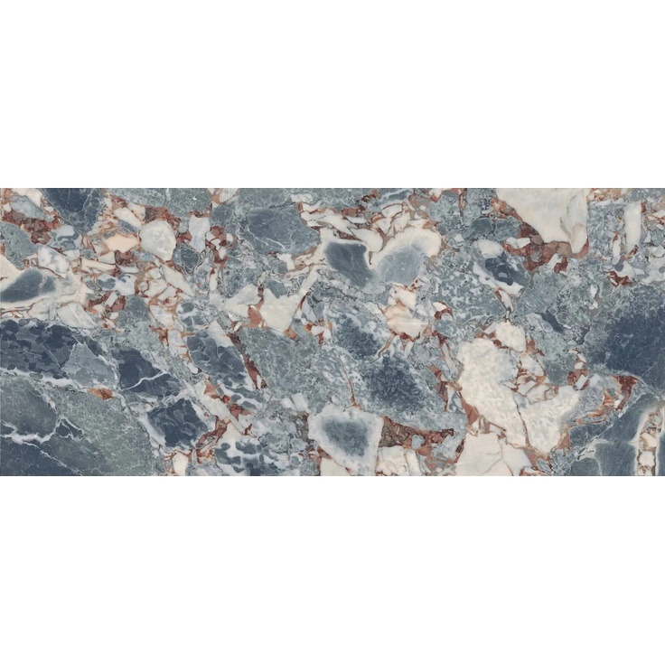 Versace Harmony 0020817 OCEAN BLUE LUX 3D RETT gres porcelánový 120x280 cm, Itálie, ostatní druhy mramoru - fotografie 1 Versace Harmony 0020817 OCEAN BLUE LUX 3D RETT gres porcelánový 120x280 cm, Itálie, ostatní druhy mramoru - fotografie 1