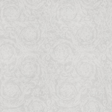 Versace Harmony 0021762 VELVET BAROCCO WHITE NAT RETT Dekor 120x120 cm, Italien, för tyg - foto 1 - foto 1