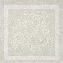 Versace Harmony 0021526 CORNER WHITE NAT RETT Dekor 15x15 cm, Italien, för tyg - foto 1 - foto 1