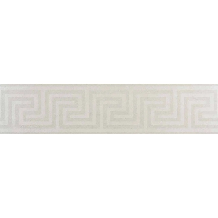 Versace Harmony 0021519 BORDER WHITE NAT RETT Obrubník 15x60 cm, Itálie, pod látku - fotografie 1 Versace Harmony 0021519 BORDER WHITE NAT RETT Obrubník 15x60 cm, Itálie, pod látku - fotografie 1